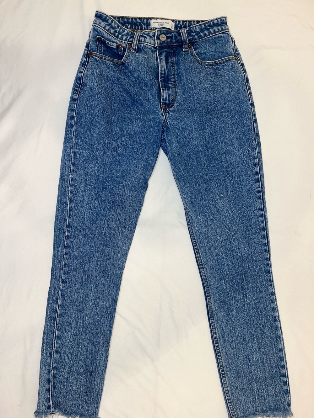 Abercrombie & Fitch Women’s Blue Slim Straight Jeans
